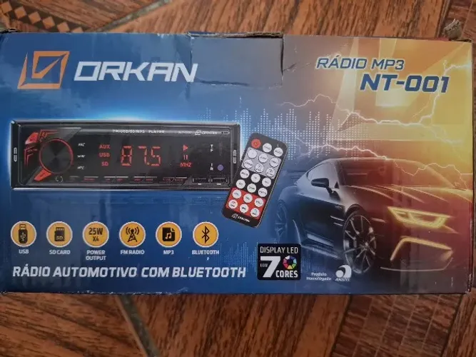 Rádio automotivo Mp3