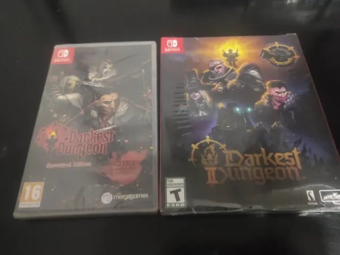 Jogos de Nintendo Switch darkest Dungeon lacrados