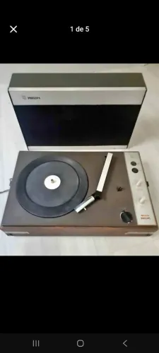 Vende se vitrola sonata Philips 610 raridade