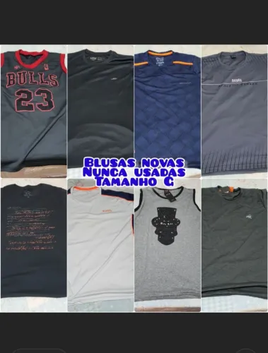 Lote blusas masculinas