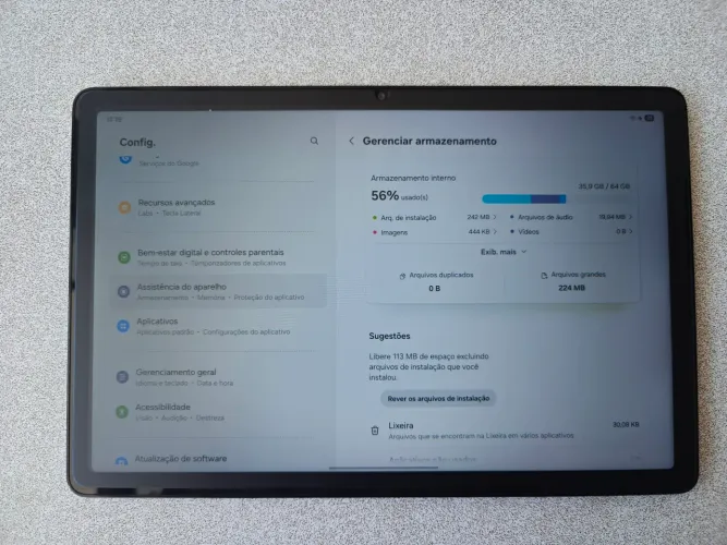 Tablet A9 Plus Samsung 4gb / 64gb