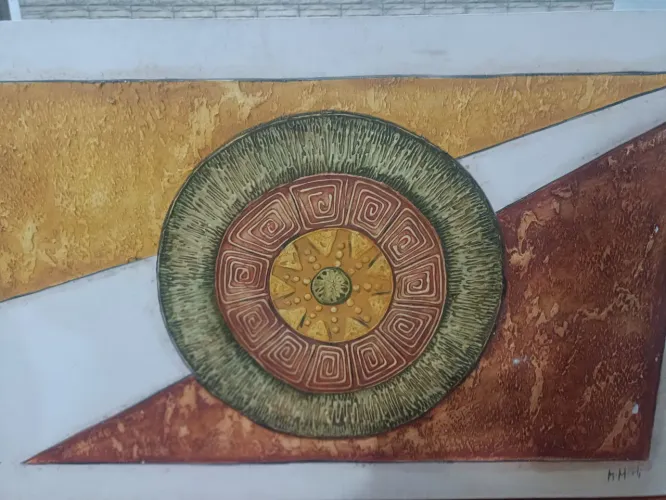 Quadro de decorativo de Mandala