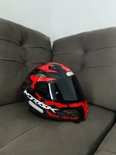 CAPACETE NORISK FLOW ROBOT PRETO