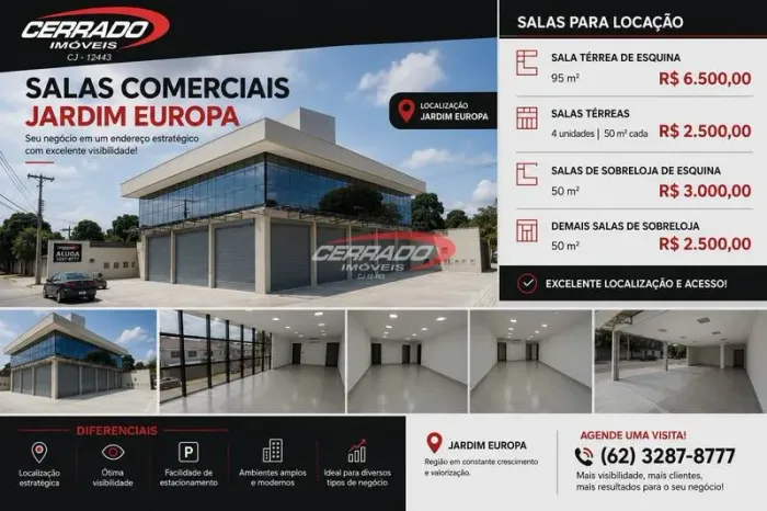 SALA COMERCIAL 50 m² - SOBRE LOJA JARDIM EUROPA