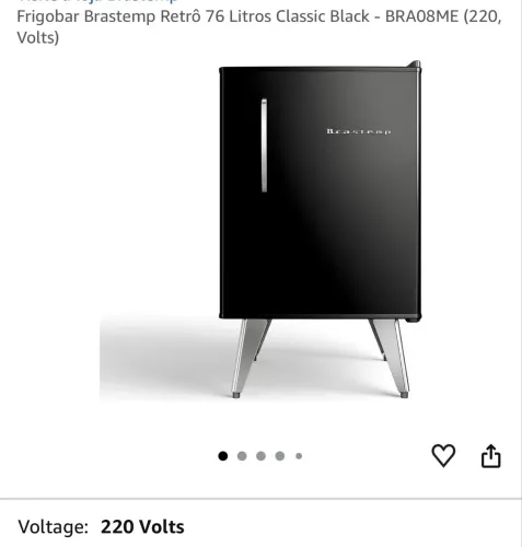 Frigobar retrô Brastemp