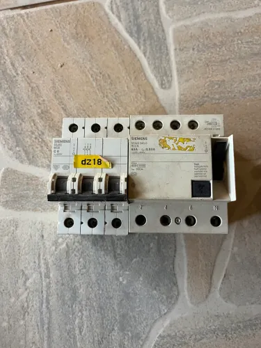 Disjuntor simens e DR 63A