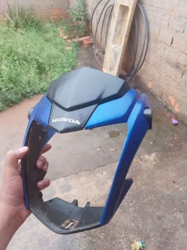 CARENAGEM COMPLETA farol e painel titan