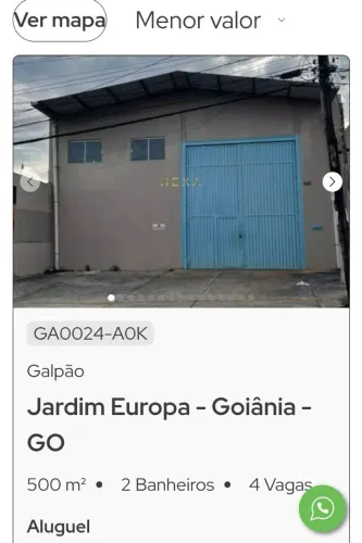 Alugo galpão 