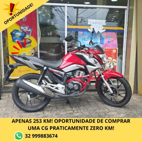 Honda CG 160 Titan 40 Anos 2024 - Apenas 253 Km