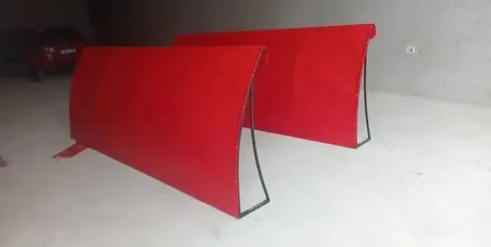 Toldo fixo cobertura