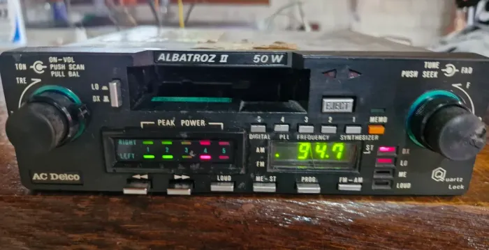 Motoradio albatroz II 2 original da linha opala diplomata 86 a 88 e caravan