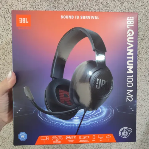 Headset gamer JBL Quantum 100 M2, garantia de fábrica de 1 ano!!!