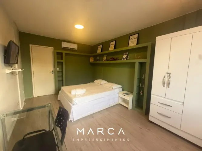 Kitnet à venda no Setor Sudoeste, Brasília-DF: e 32m² de área! Quitinete apartamento mobil