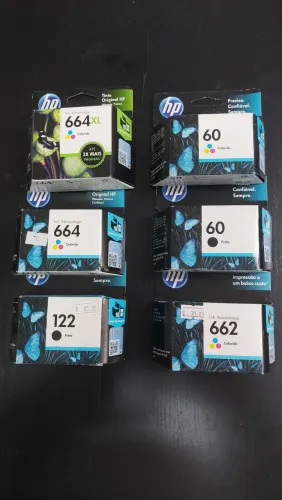 Cartuchos originais hp