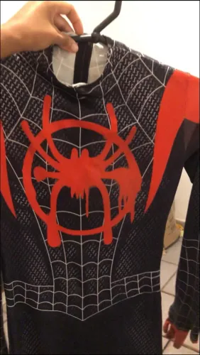 Fantasia do homem aranha (adolescente/adulto)