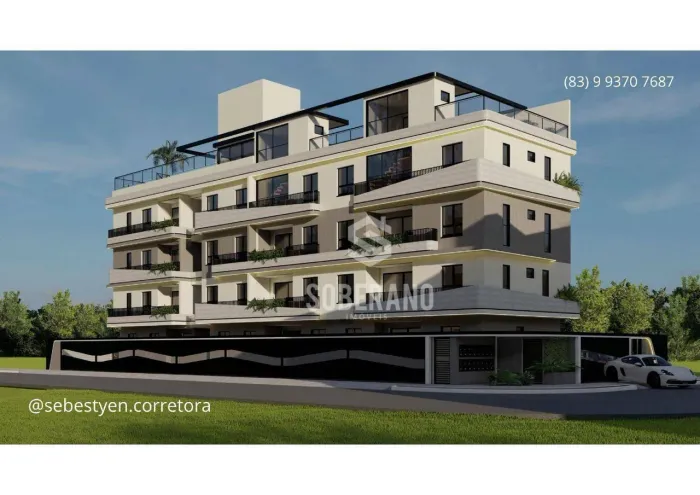 Apartamento com 2 dormitórios à venda, 53 m² por R$ 349.900,00 - Portal do Sol - João Pess
