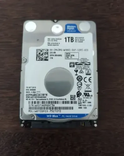 Hd WD 1tb 2,5"