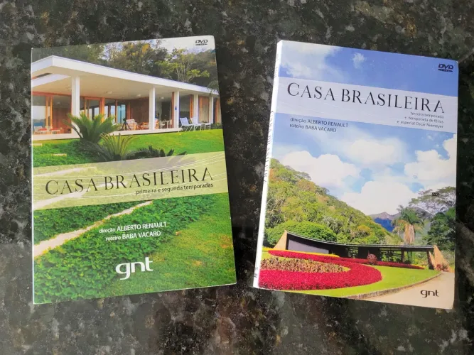 DVD Casa Brasileira Temporadas 1, 2, 3 e férias - GNT