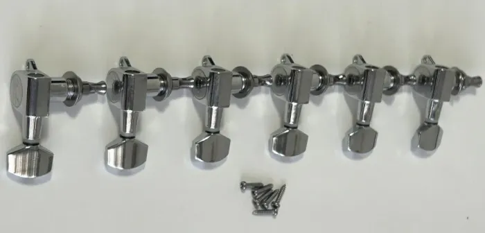 Tarraxas de afinação Squier Stratocaster 6 em linha