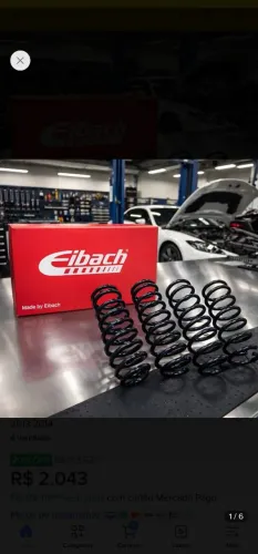 Molas Eibach Fusca TSI em estado de zero km