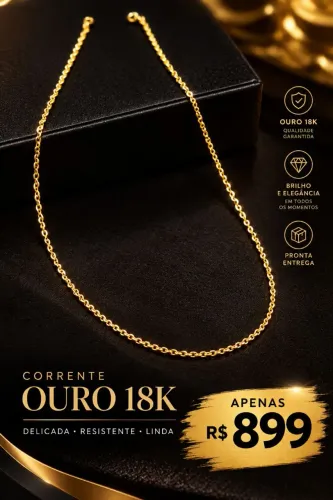 Corrente de ouro 10k