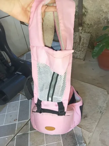 Canguru infantil rosa