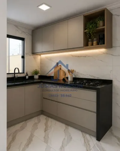 EXCELENTE CASA LINEAR com 58 metros quadrados com 2 quartos