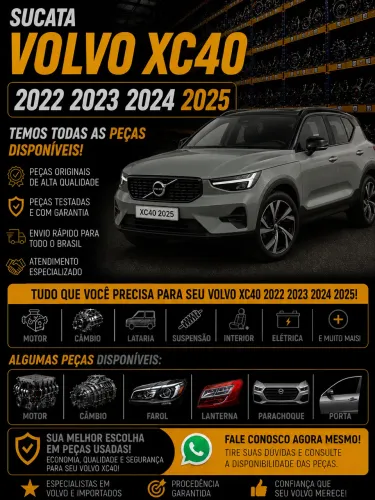 Sucata volvo Xc40 2022 2023 2024 2025