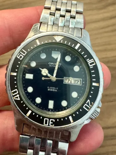 Relógio Orient Diver Vintage Shark