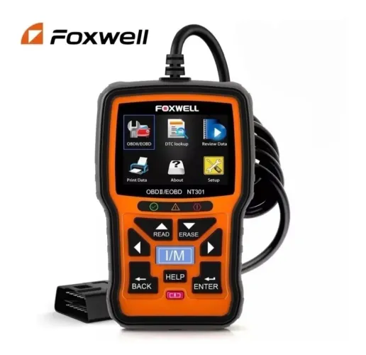 Scanner Diagnóstico Automotivo Foxwell NT301 OBD2 - NOVO 