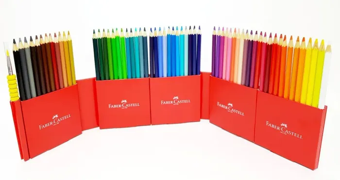 Caixa lápis 60 cores