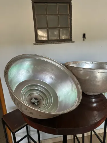 Luminária industrial em aluminio