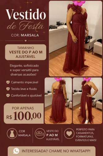 Vestido festa