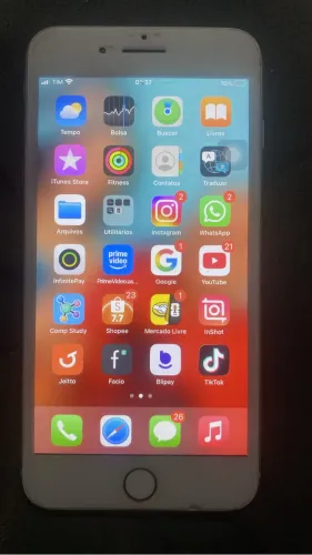 iPhone 8 Plus bateria 100%
