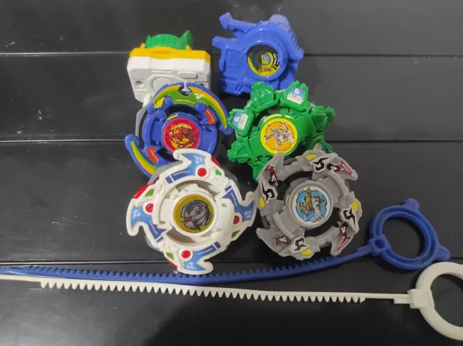 Beyblade Dragoon Dranzer Driger Draciel Lote