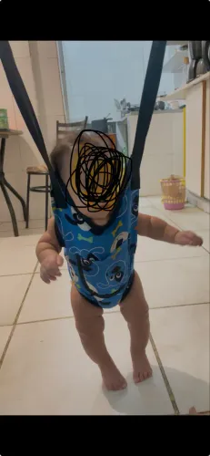 Jumper de porta para bebê