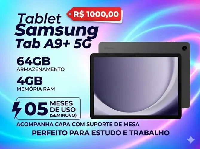 Samsung Tablet - Tab A9+ 5g | 64gb/4gb RAM