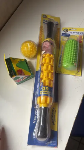  KIT MASSAGEM E FISIOTERAPIA 
