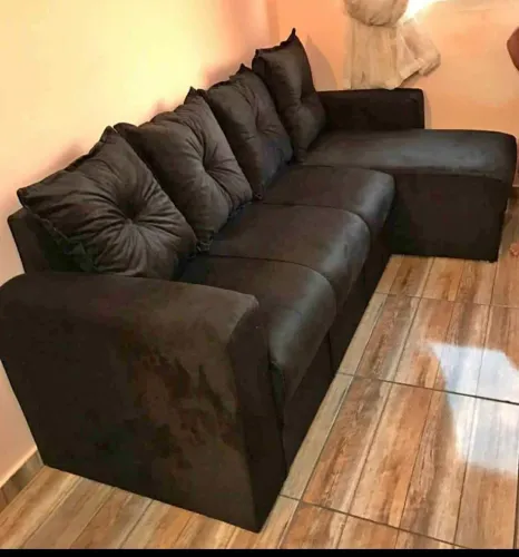 SOFÁ DE CANTO MINI CHAISE - VÁRIAS CORES 