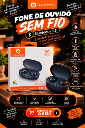 Fone Hmaston Bluetooth