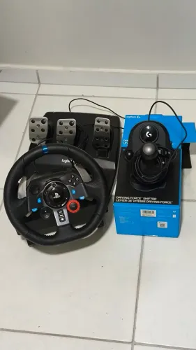 LOGITECH G29 + CÂMBIO MANUAL 