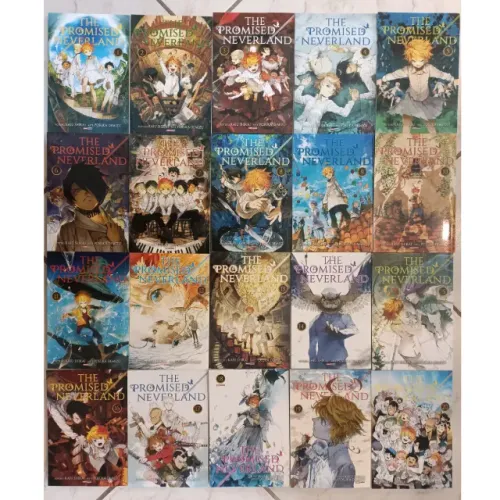 Mangá The Promised Neverland completo 20 volumes panini
