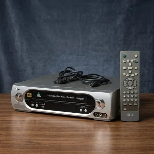 Título: Videocassete LG Cinemaster VHS (Funcionando + Controle Original)