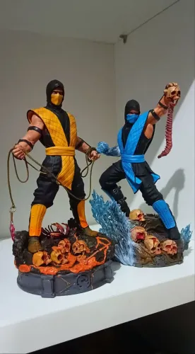 SCORPION E SUB ZERO - IRON STUDIOS