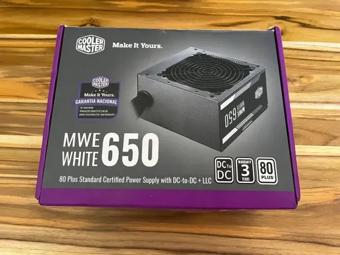 Fonte Cooler Master 650W White V2