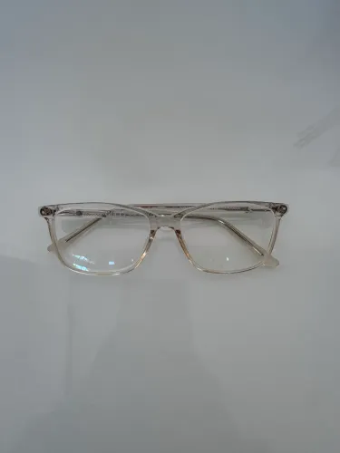 Armação óculos Gucci em acetato transparente linda