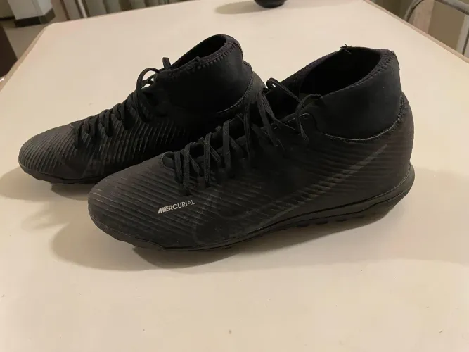 Chuteira Nike Mercurial Preta Tamanho 43