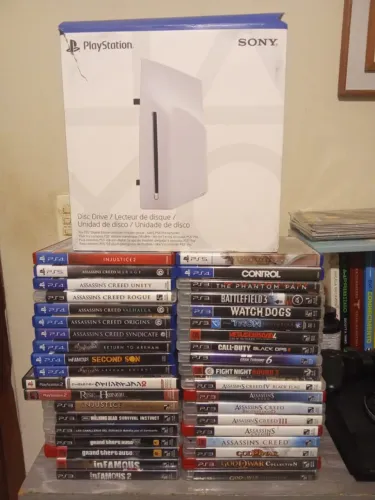 LOTE DE JOGOS, ACESSORIOS E CONSOLE - DESFAZENDO NA MINHA COLEÇÃO