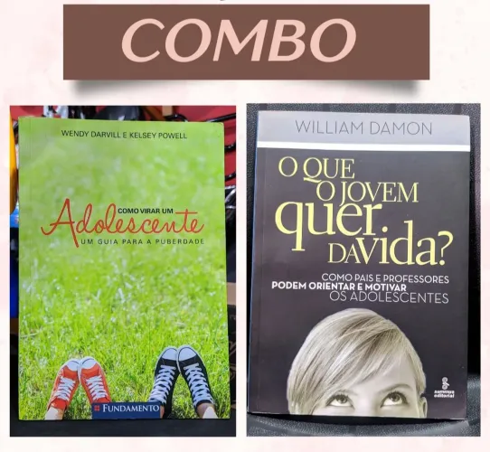 COMBO DE LIVROS - Guia para adolescência e O Que o jovem quer da vida?