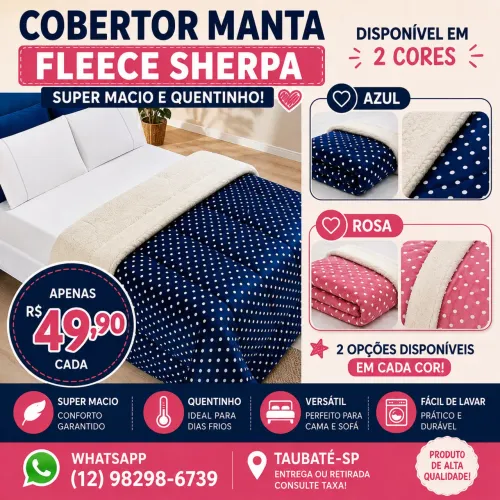 ? COBERTOR SUPER MACIO E QUENTINHO! ?